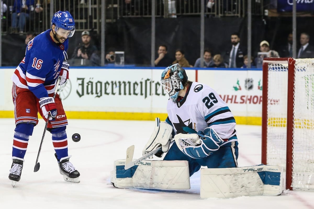 Game #15: San Jose Sharks vs New York Rangers Open Thread