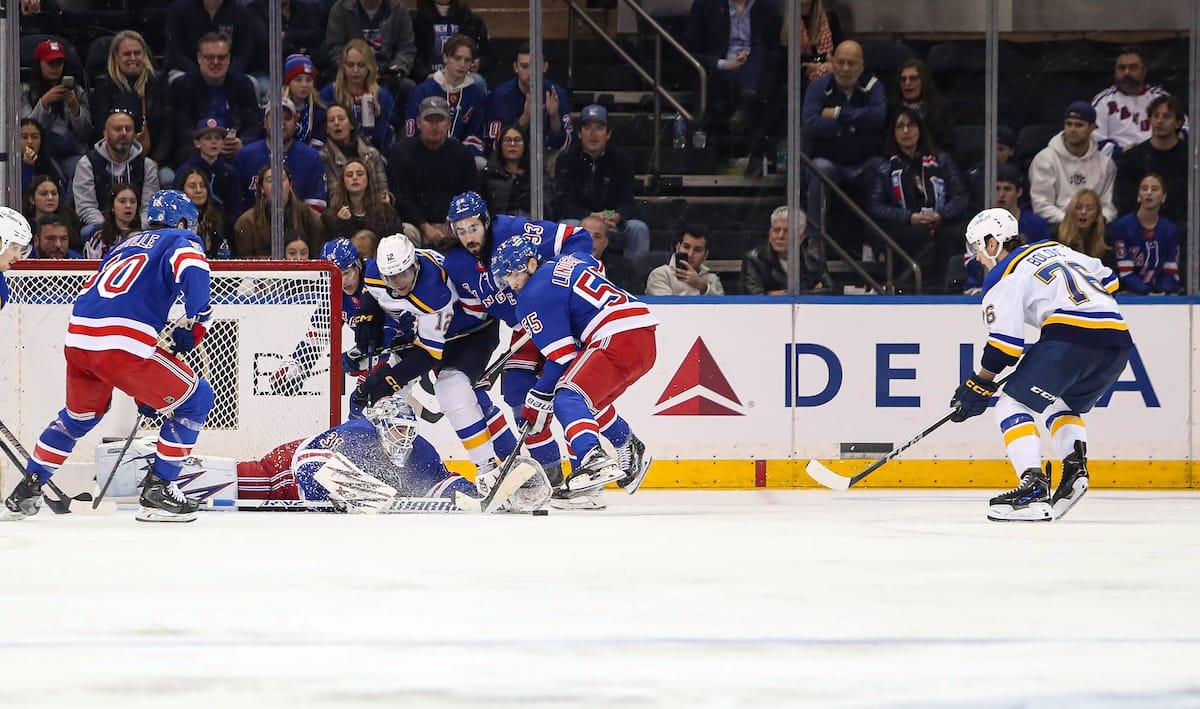 Recap: Rangers Fail to Make a Statement, Lose 5-2 to St. Louis