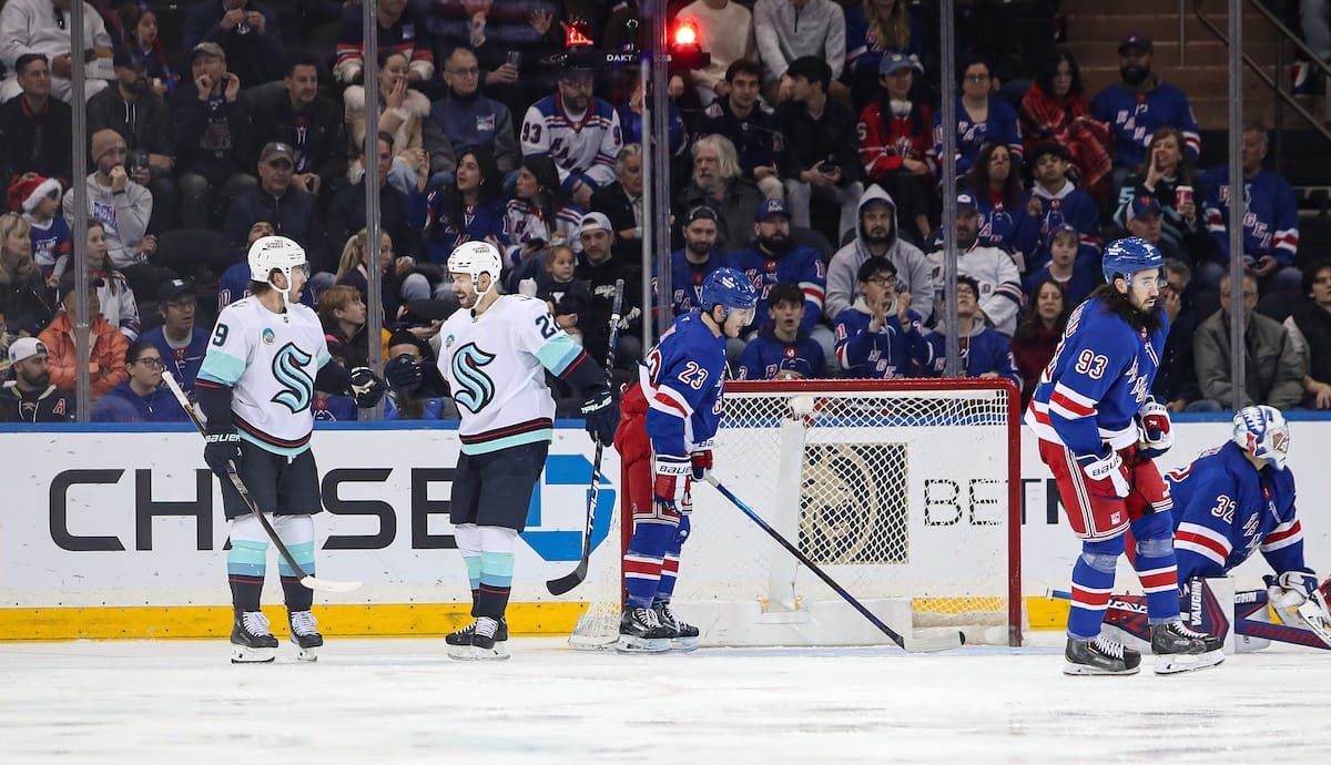 Recap: Sunday Scaries at MSG, Rangers Lose 7-5 to Seattle