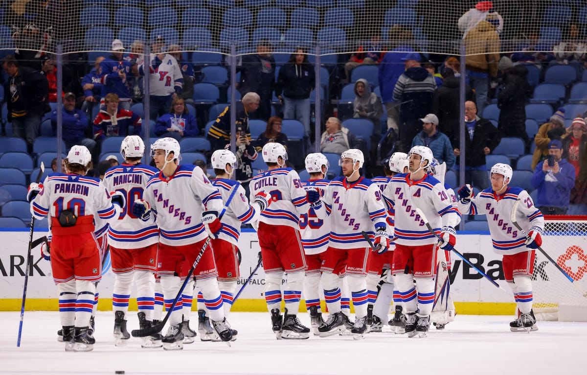 Recap: Zibanejad's 300th Goal Sparks Rangers 3-2 Win in Buffalo