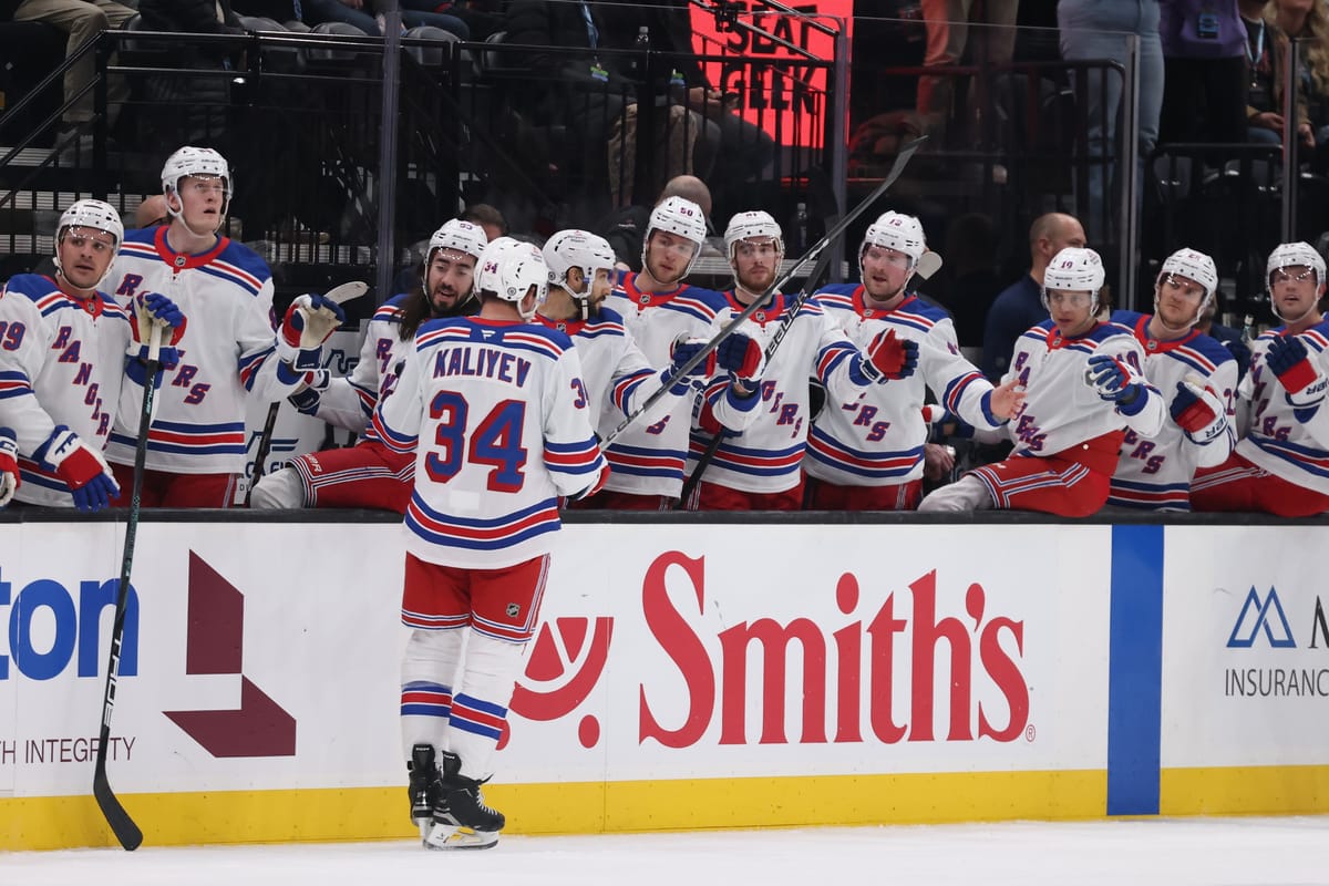 Rangers Rally in Third Period, Defeat Utah 5-3