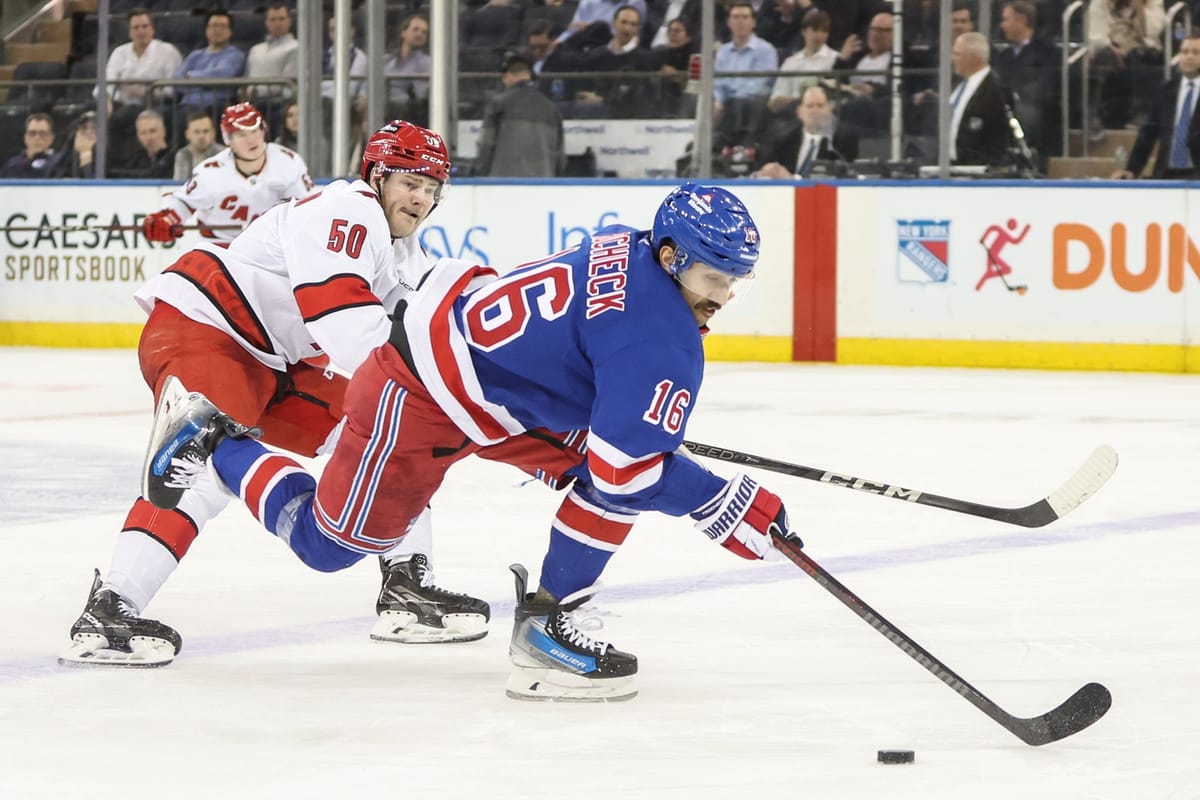 Rangers vs. Hurricanes: That's Just Who This Team Is