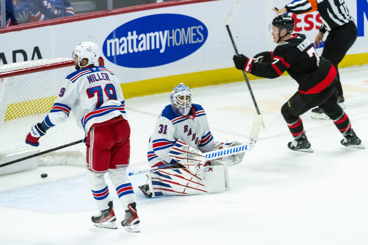 Rangers vs. Senators: Bad, Worse, and Demoralizing