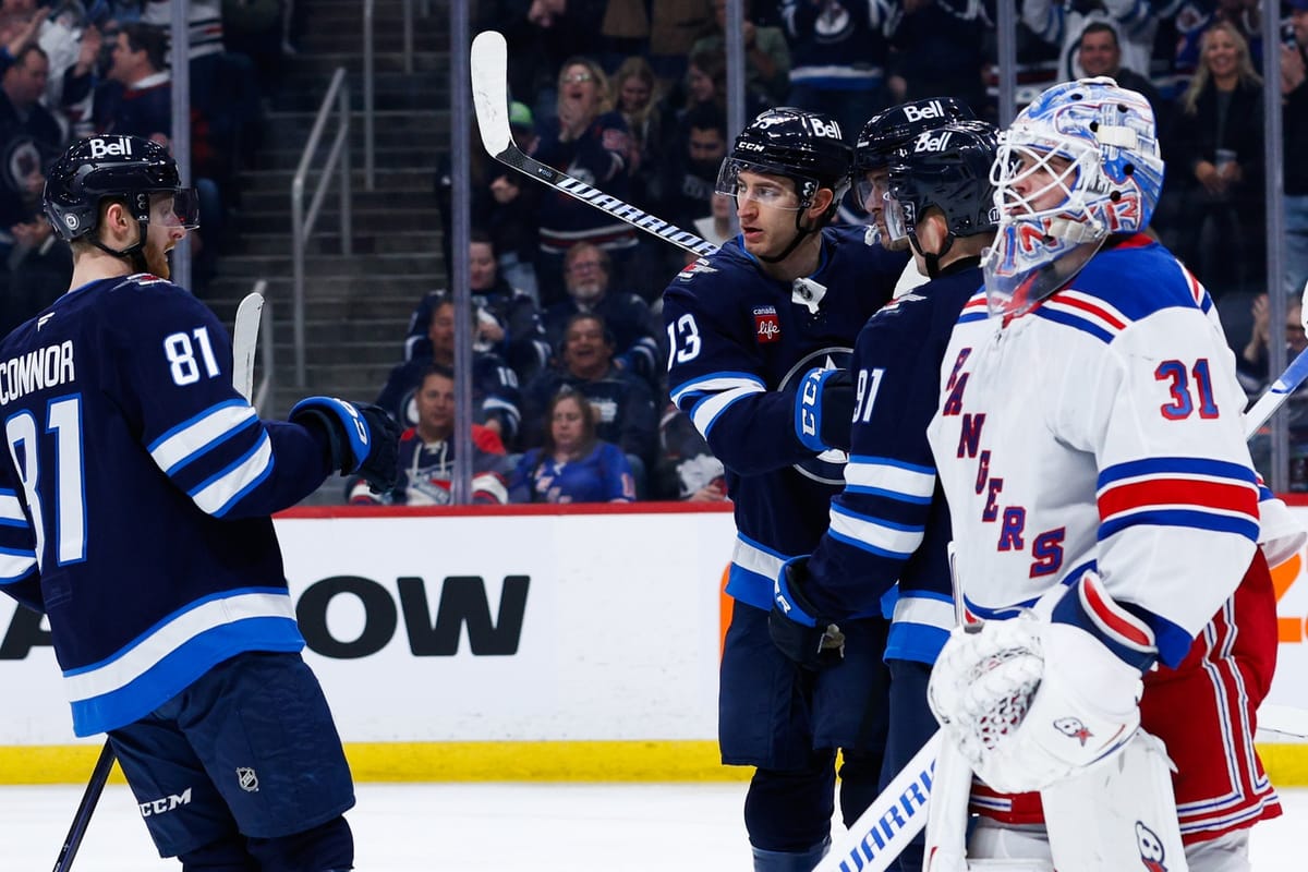 Recap: Rangers Fall Short Again, Lose 2-1 in Winnipeg