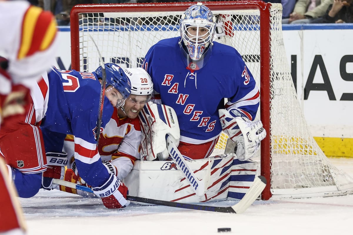 Recap: All Quit in New York, Rangers Lose 2–1 to Calgary