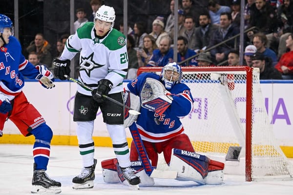 Recap: Rangers Blow a 3-0 Lead, Lose to Dallas 5-4 in Overtime