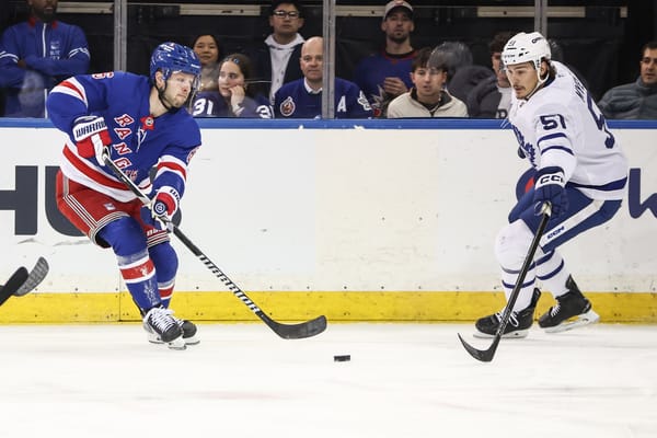 Rangers vs. Leafs: Reversing the Trends