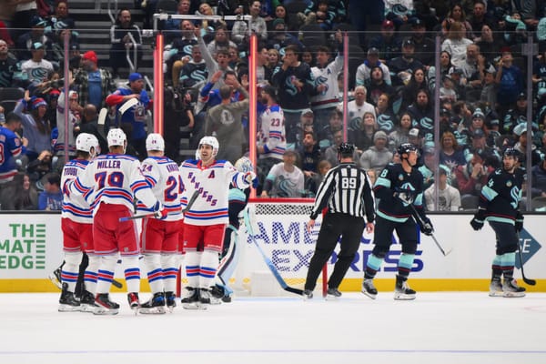 Recap: NYR Light Their Way Through the Dark, Beat Seattle 4-1