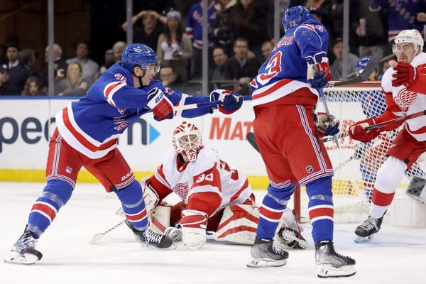 Recap: Vesey Swings Rangers to 3-2 Win Over Detroit