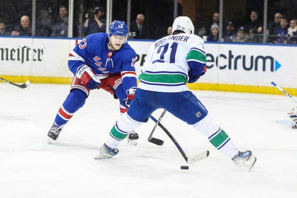 Recap: Rangers Fall Short To Canucks Flashy Offense 