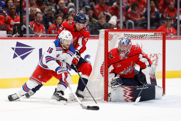 Recap: Rangers Continue to Struggle, Lose to Caps 3-2