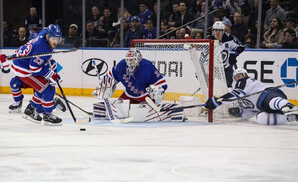 Recap: Rangers Cool Their Jets In Loss to Winnipeg