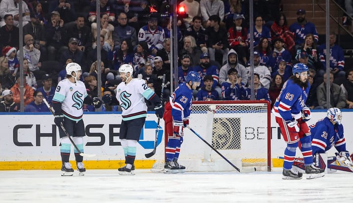 Recap: Sunday Scaries at MSG, Rangers Lose 7-5 to Seattle