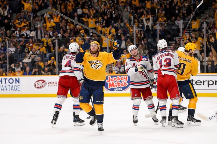 Rangers vs. Predators: Smashed in Smashville