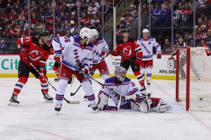 Recap: Kreiderless Rangers Humiliated in 5-0 Loss in New Jersey