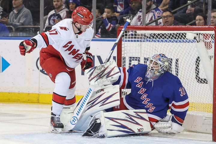 Recap: Rangers Revert to Old Ways, Lose 4-0 to Carolina