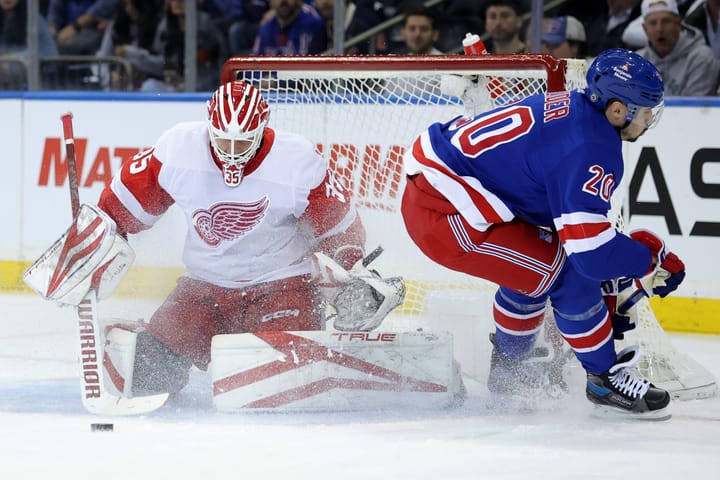 Recap: 4 Goal Second Period Gives Rangers 5-3 Win